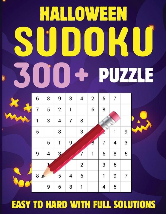 Produktbild: Halloween Sudoku for Kids - Easy, Medium, Hard Sudoku Puzzle for Kids