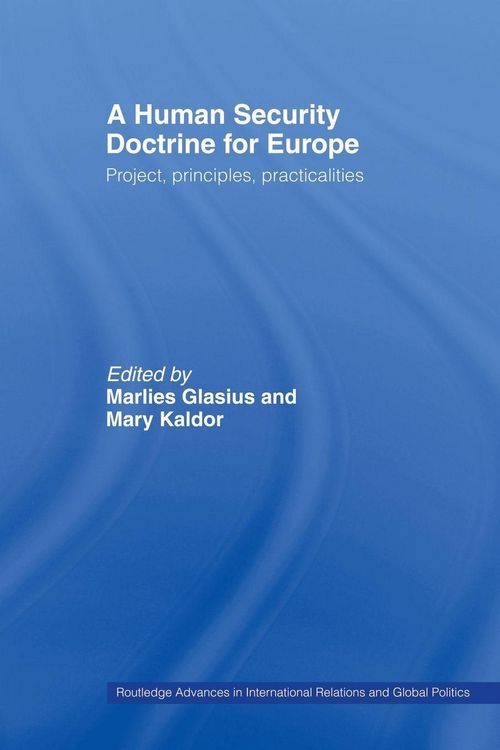 Produktbild: A Human Security Doctrine for Europe