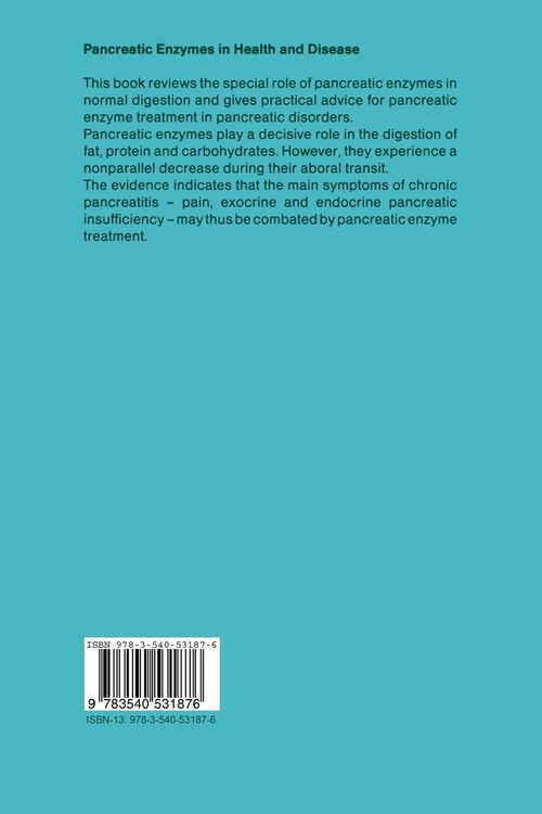 Produktbild: Pancreatic Enzymes in Health and Disease