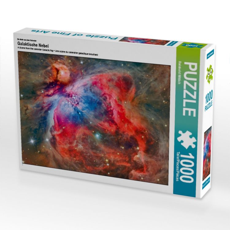 Produktbild: CALVENDO Puzzle Ein Motiv aus dem Kalender Galaktische Nebel | 1000 Teile Lege-Gr&ouml;&szlig;e 64 &times; 48 cm Foto-Puzzle f&uuml;r gl&uuml;ckliche Stunden