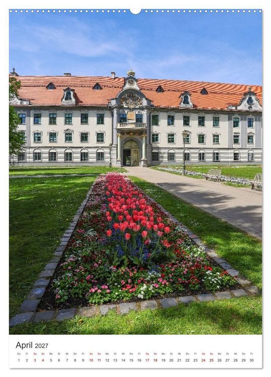 Produktbild: Augsburger Augenblicke - Schauen und Verweilen (hochwertiger Premium Wandkalender 2027 DIN A2 hoch), Kunstdruck in Hochglanz