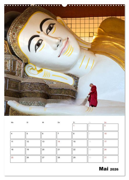 Produktbild: MEDITATION - Wellness f&uuml;r die Seele (hochwertiger Premium Wandkalender 2026 DIN A2 hoch), Kunstdruck in Hochglanz