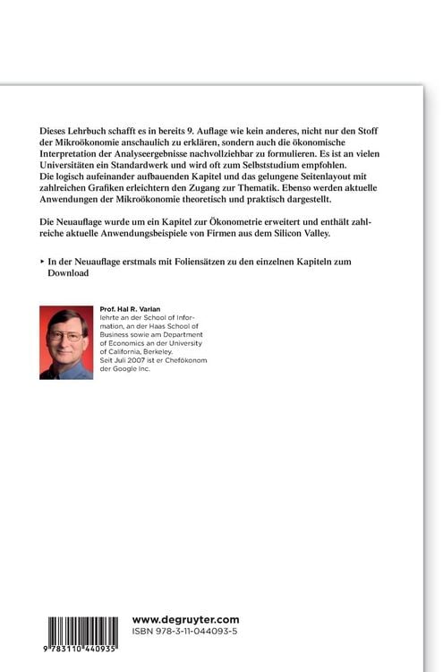 Grundzüge der Mikroökonomik