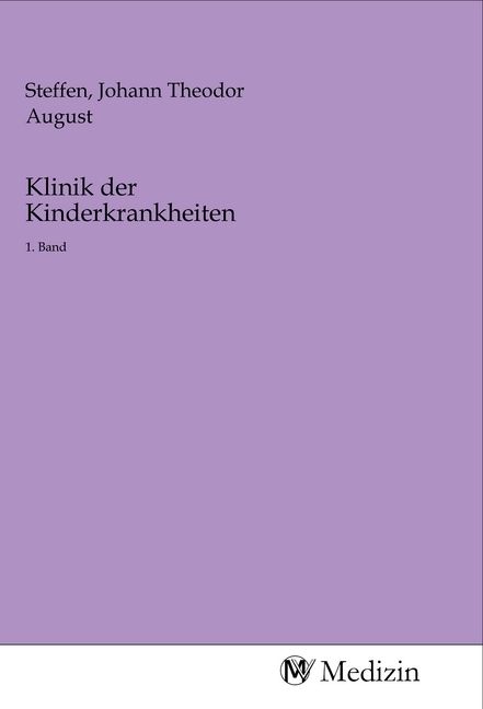 Produktbild: Klinik der Kinderkrankheiten
