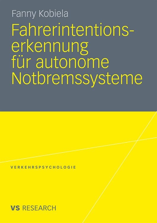 Produktbild: Fahrerintentionserkennung f&uuml;r autonome Notbremssysteme