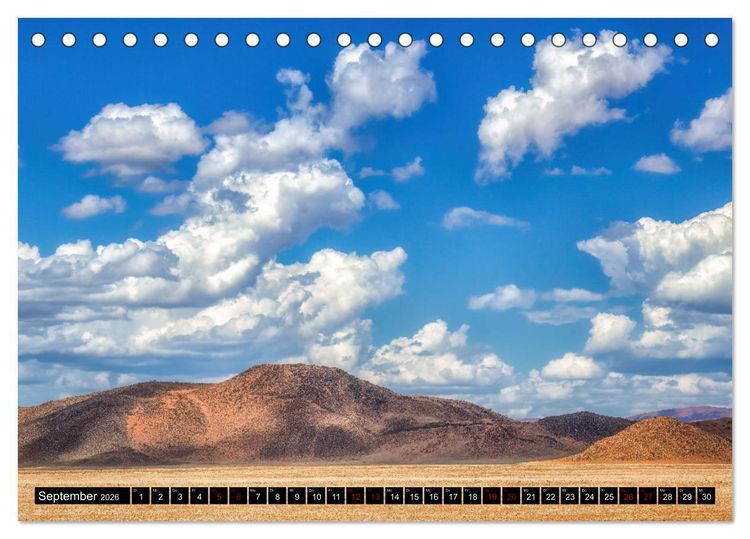 Produktbild: Namibia - Land der Kontraste (Tischkalender 2026 DIN A5 quer), CALVENDO Monatskalender