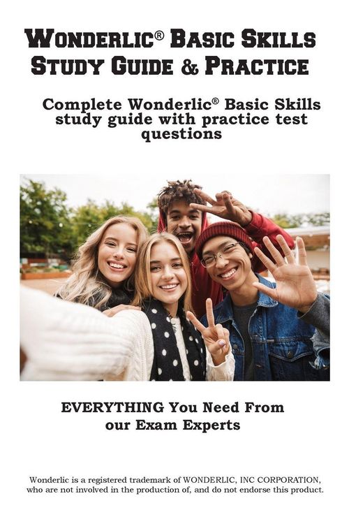 Produktbild: Wonderlic Basic Skills Study Guide & Practice