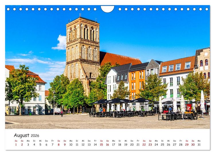 Produktbild: Anklam und Umgebung (Wandkalender 2026 DIN A4 quer), CALVENDO Monatskalender