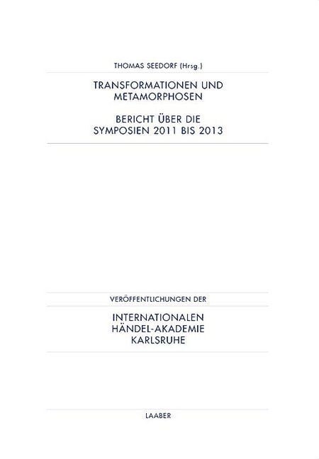 Produktbild: Transformationen und Metamorphosen