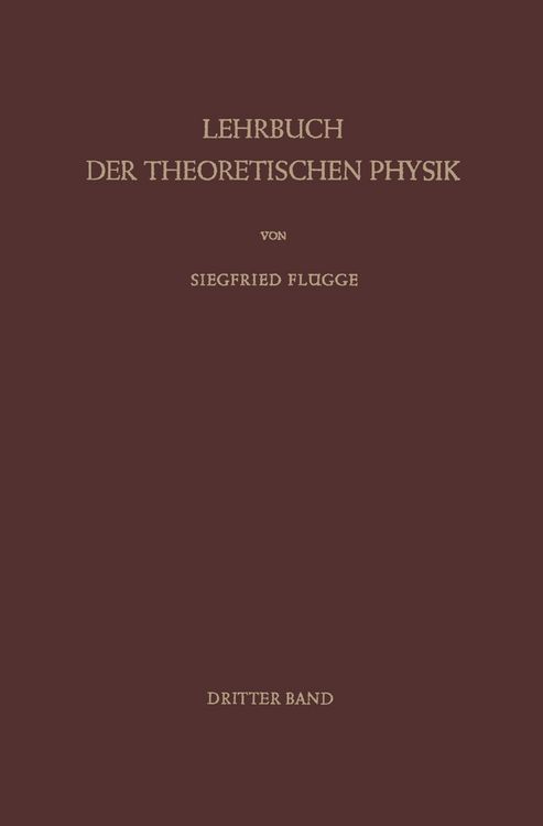 Produktbild: Lehrbuch der Theoretischen Physik