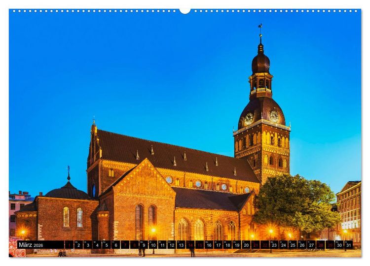Produktbild: Entdeckungen im Baltikum (hochwertiger Premium Wandkalender 2026 DIN A2 quer), Kunstdruck in Hochglanz