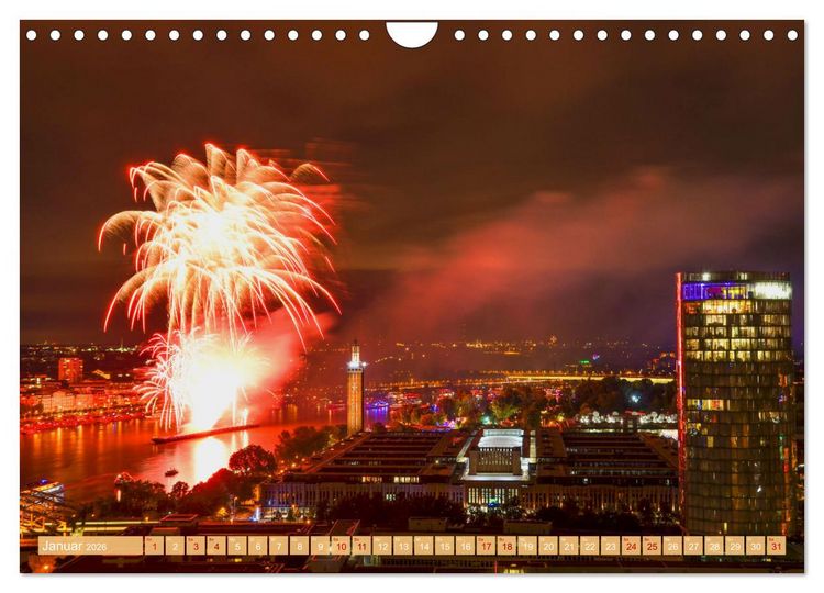 Produktbild: Von K&ouml;lner D&auml;chern (Wandkalender 2026 DIN A4 quer), CALVENDO Monatskalender