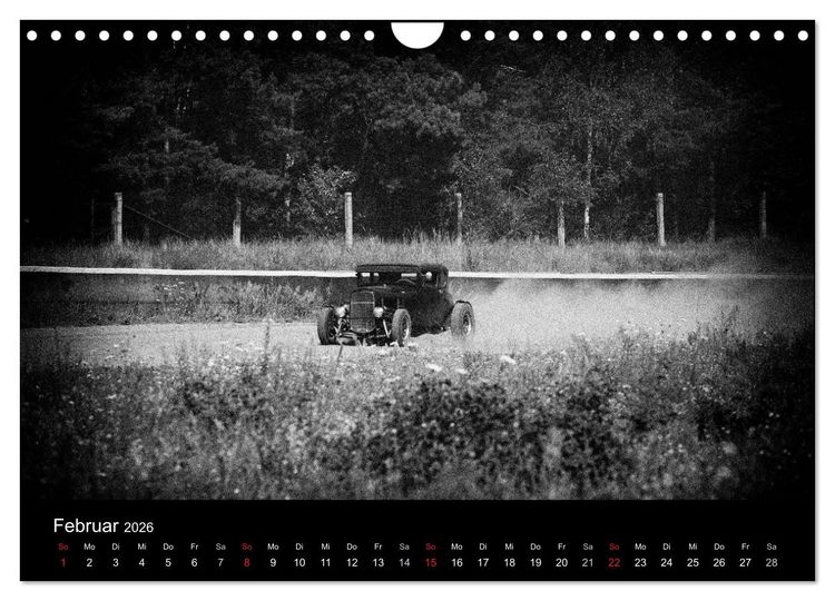 Produktbild: Hot Rods (Wandkalender 2026 DIN A4 quer), CALVENDO Monatskalender