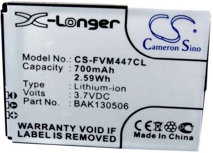 Produktbild: Beltrona CS-FVM447CL FRIMTF Schnurlostelefon Akku Li-Ion 3.7V 700 mAh