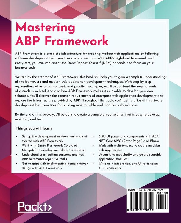Produktbild: Mastering ABP Framework