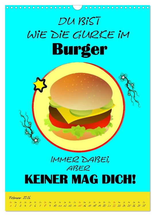 Produktbild: L&auml;uft&acute;s noch nicht beschissen genug? Dann hilft der Anti-Gl&uuml;cks-Kalender! (Wandkalender 2026 DIN A3 hoch), CALVENDO Monatskalender