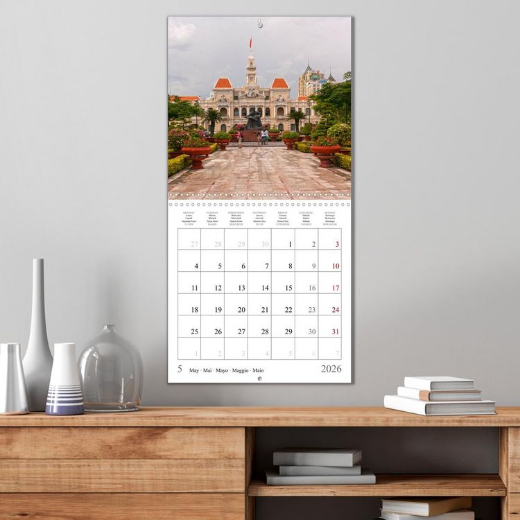 Produktbild: Colours of Vietnam (Wall Calendar 2026 12 &times; 12 Inch) CALVENDO 12 Month Wall Calendar