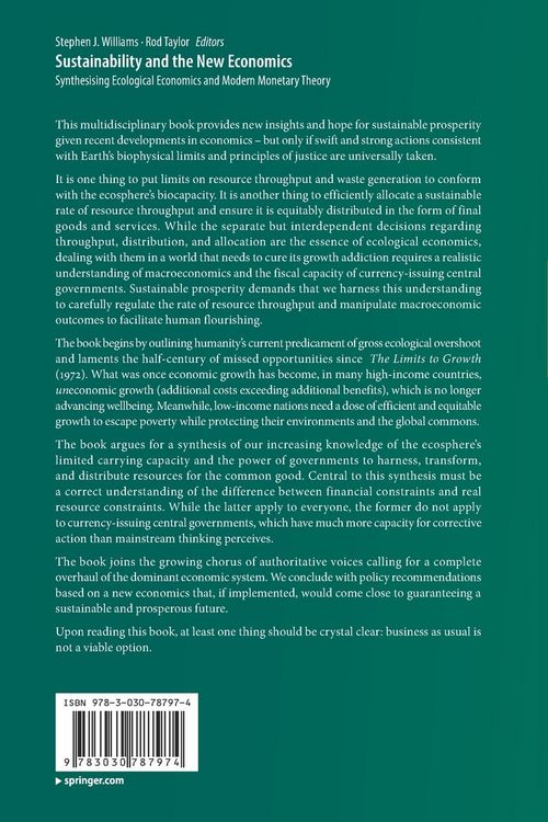 Produktbild: Sustainability and the New Economics