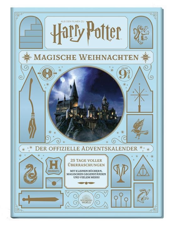 Produktbild: Aus den Filmen zu Harry Potter: Magische Weihnachten - Der offizielle Adventskalender