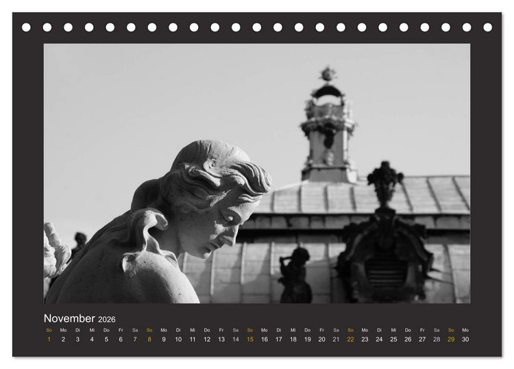 Produktbild: Dresdens stille Gesten (Tischkalender 2026 DIN A5 quer), CALVENDO Monatskalender