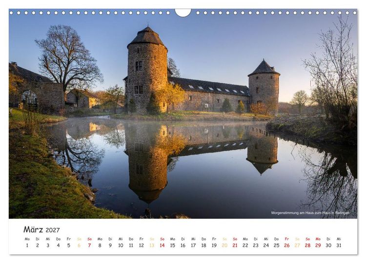 Produktbild: Heimat Entdecken: Bergisches Land (Wandkalender 2027 DIN A3 quer), CALVENDO Monatskalender
