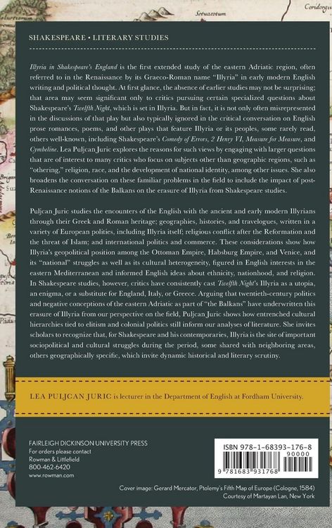 Produktbild: Illyria in Shakespeare's England
