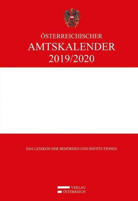 Produktbild: &Ouml;sterreichischer Amtskalender 2019/2020