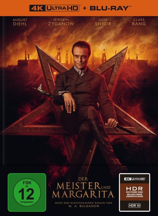 Produktbild: Der Meister und Margarita - Limitiertes Mediabook (4K Ultra HD + Blu-ray)