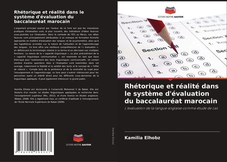 Produktbild: Rh&eacute;torique et r&eacute;alit&eacute; dans le syst&egrave;me d'&eacute;valuation du baccalaur&eacute;at marocain