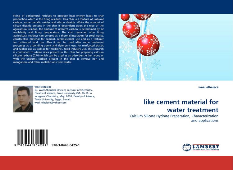 Produktbild: Like cement material for water treatment