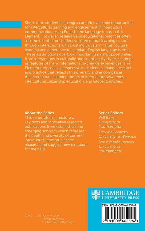 Produktbild: Short-Term Student Exchanges and Intercultural Learning