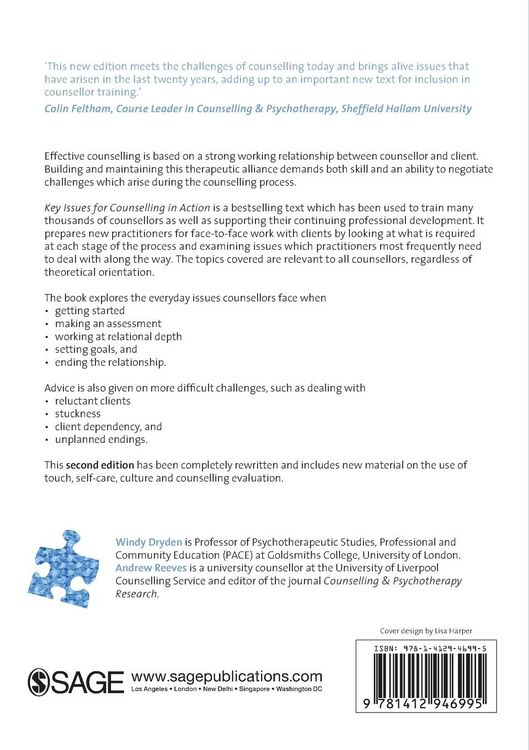 Produktbild: Key Issues for Counselling in Action