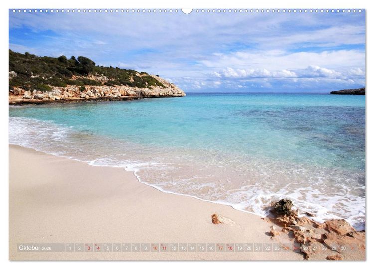 Produktbild: Mallorca Zauberhaftes Licht (Wandkalender 2026 DIN A2 quer), CALVENDO Monatskalender
