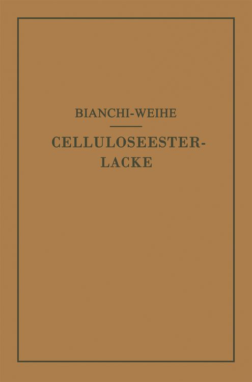 Produktbild: Celluloseesterlacke