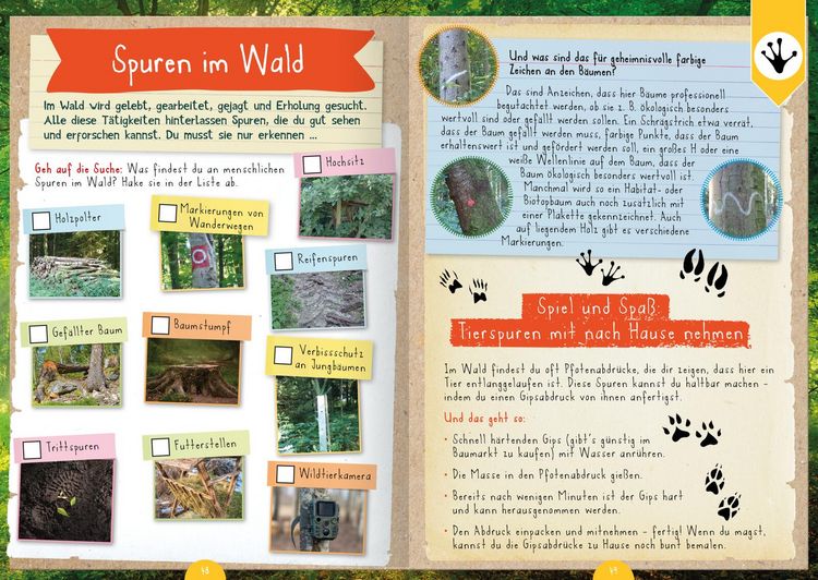 Produktbild: Naturforscher-Kids &ndash; Mitmachbuch im Wald