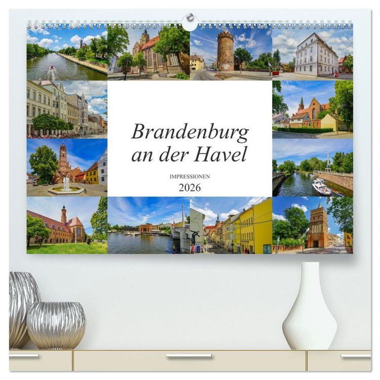 Produktbild: Brandenburg an der Havel Impressionen (hochwertiger Premium Wandkalender 2026 DIN A2 quer), Kunstdruck in Hochglanz