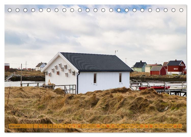 Produktbild: R&oslash;stlandet am Ende von Raum und Zeit (Tischkalender 2026 DIN A5 quer), CALVENDO Monatskalender