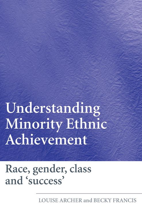 Produktbild: Understanding Minority Ethnic Achievement