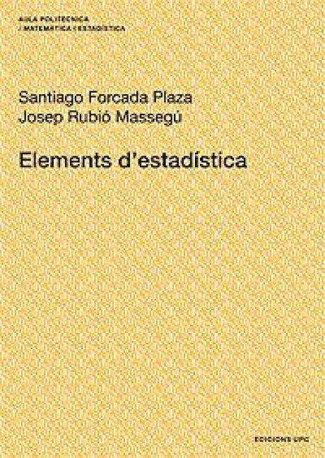 Produktbild: Elements d'estad&iacute;stica