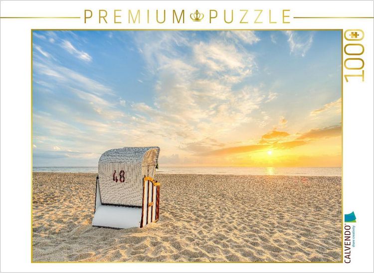 Produktbild: CALVENDO Puzzle Ein Platz am Meer | 1000 Teile Lege-Gr&ouml;&szlig;e 64x48cm Foto-Puzzle f&uuml;r gl&uuml;ckliche Stunden