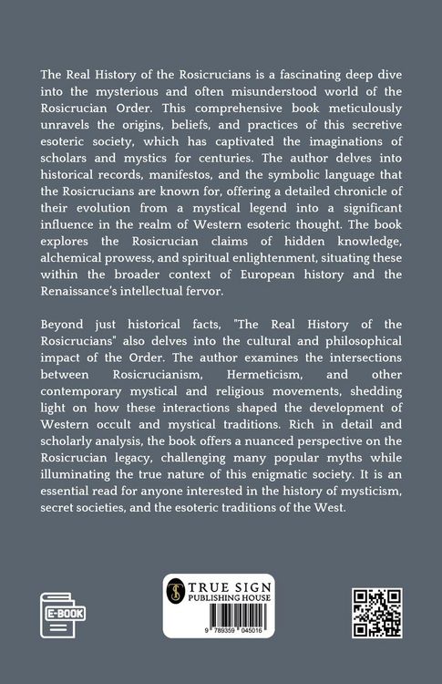 Produktbild: The Real History Of The Rosicrucians