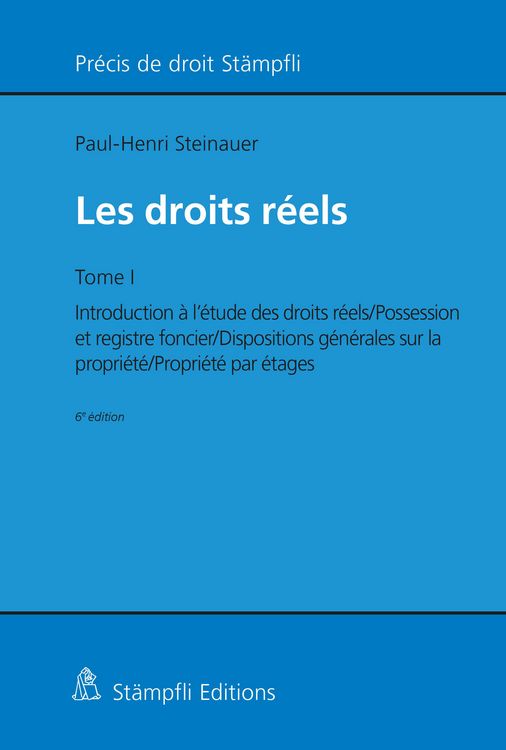 Produktbild: Les droits r&eacute;els