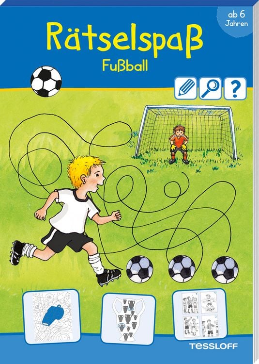 Produktbild: R&auml;tselspa&szlig; Fu&szlig;ball. Ab 6 Jahren