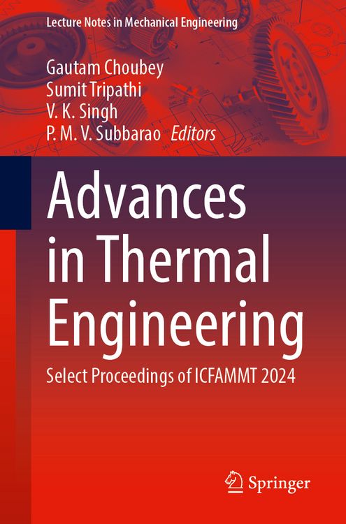 Produktbild: Advances in Thermal Engineering