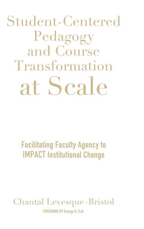 Produktbild: Student-Centered Pedagogy and Course Transformation at Scale