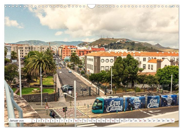 Produktbild: La Laguna auf Teneriffa (Wandkalender 2026 DIN A3 quer), CALVENDO Monatskalender