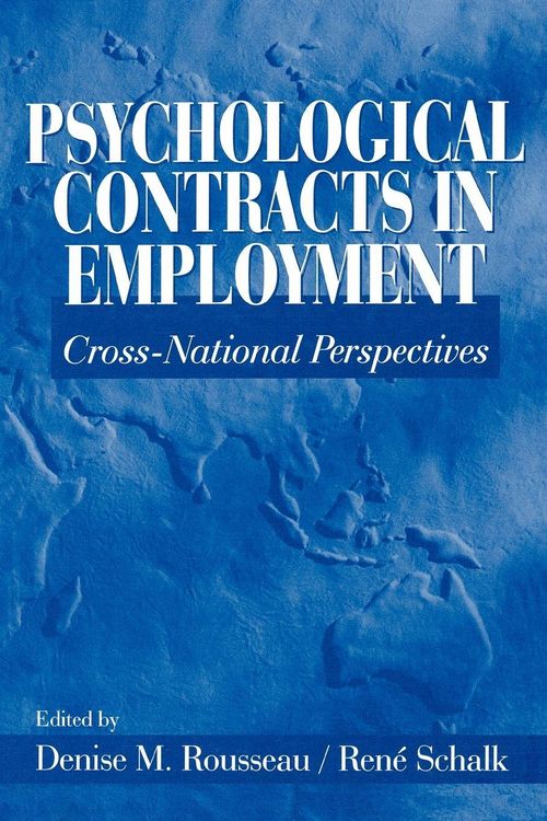 Produktbild: Psychological Contracts in Employment