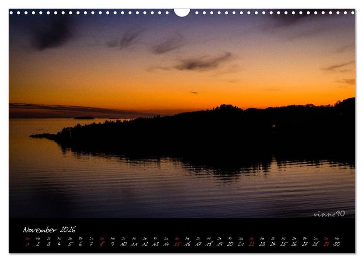 Produktbild: NORDISCH (Wandkalender 2026 DIN A3 quer), CALVENDO Monatskalender