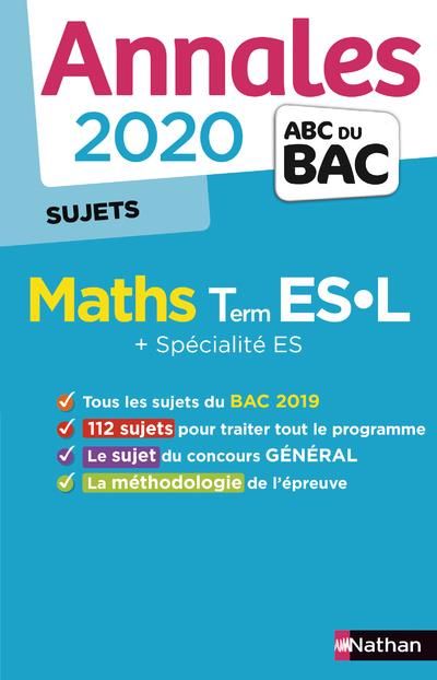Produktbild: Annales Abc du Bac; Sujets & Corriges; Mathematiques; Terminale Es,