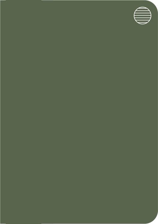 Produktbild: Verdant Dusk B6 Lined Notebook